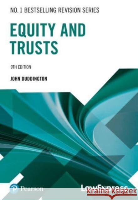 Law Express Revision Guide: Equity & Trusts Law John Duddington 9781292439051 Pearson Education Limited - książka
