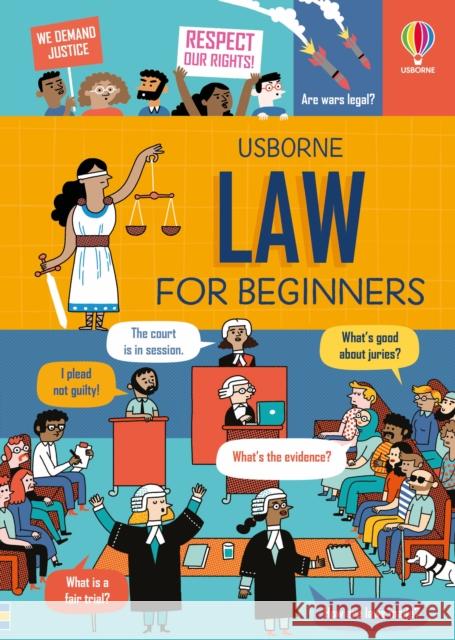 Law for Beginners Lara Bryan Lara Bryan Rose Hall 9781474981347 Usborne Publishing Ltd - książka