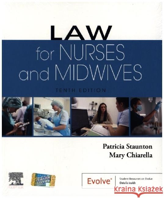 Law for Nurses and Midwives Patricia J. Staunton Mary Chiarella 9780729544702 Elsevier - książka