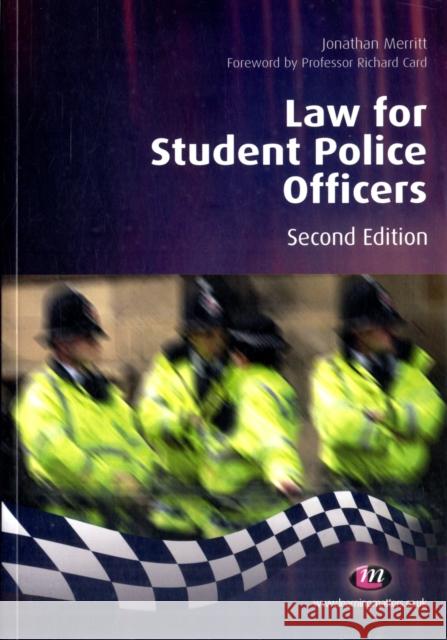 Law for Student Police Officers Jonathan Merritt 9781844452507  - książka