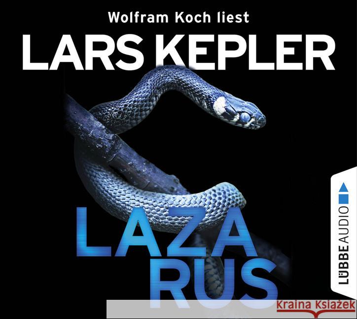 Lazarus, 8 Audio-CDs : Schweden-Krimi. , Lesung. CD Standard Audio Format. Gekürzte Ausgabe Kepler, Lars 9783785757284 Bastei Lübbe - książka