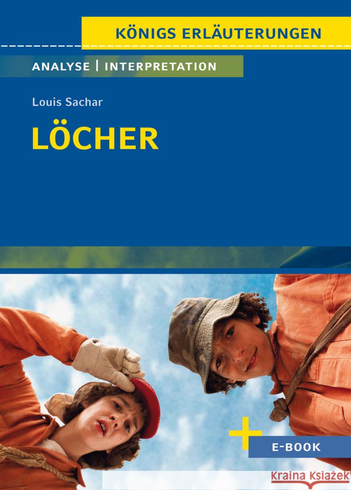 Löcher von Louis Sachar - Textanalyse und Interpretation Sachar, Louis 9783129304228 Klett Lerntraining - książka