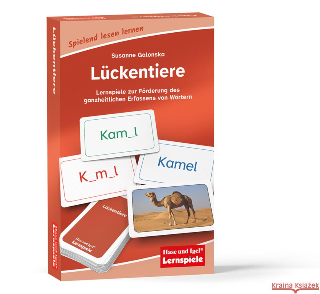 Lückentiere Galonska, Susanne 4260505835194 Hase und Igel - książka