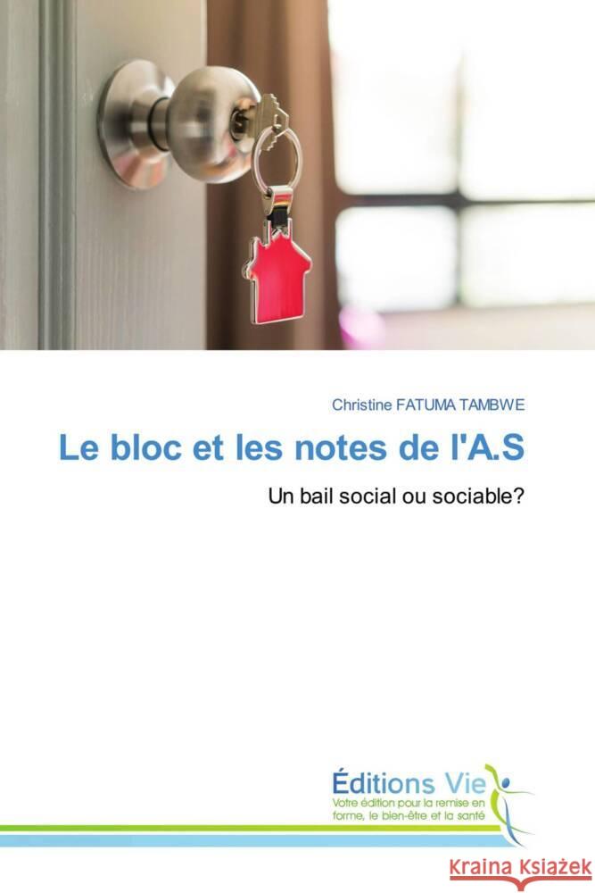 Le bloc et les notes de l'A.S FATUMA  TAMBWE, Christine 9786208000714 Éditions Vie - książka