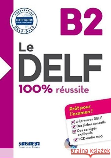 Le DELF B2 + CD Moreau Nicolas Frappe Nicolas Grindatto Stéphanie 9782278086283 Didier - książka