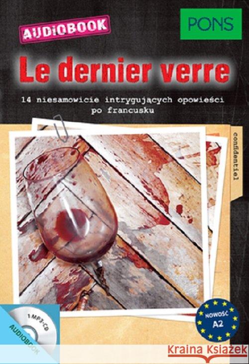 Le dernier verre A2 audiobook  9788380636507 LektorKlett - książka