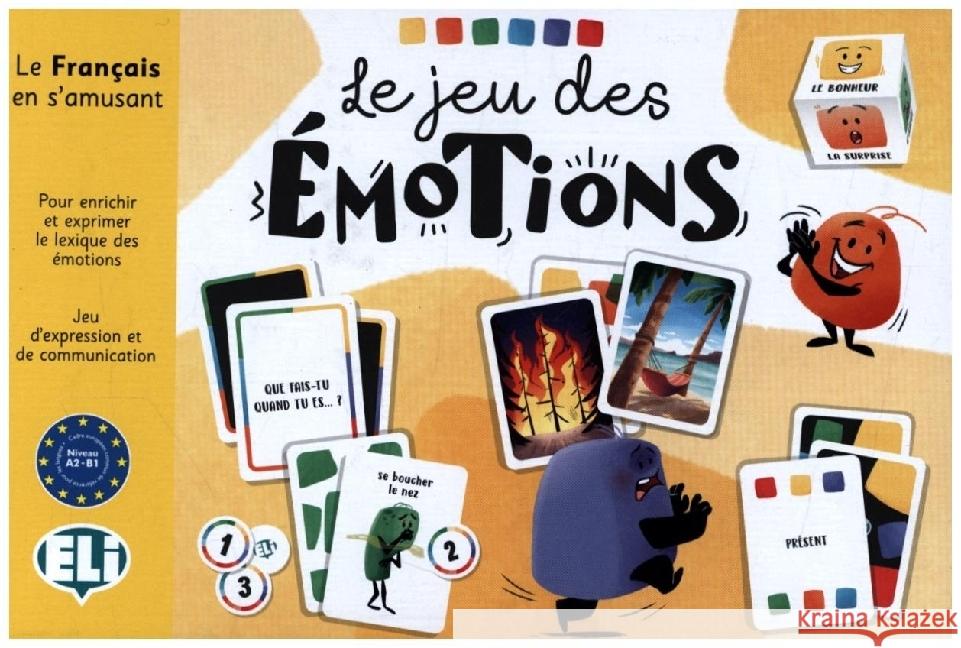 Le jeu des émotions  9783125154438 Klett Sprachen GmbH - książka