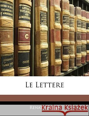 Le Lettere Renato Serra 9781145030503  - książka