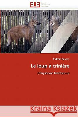 Le Loup À Crinière Pignorel-M 9786131565106 Editions Universitaires Europeennes - książka