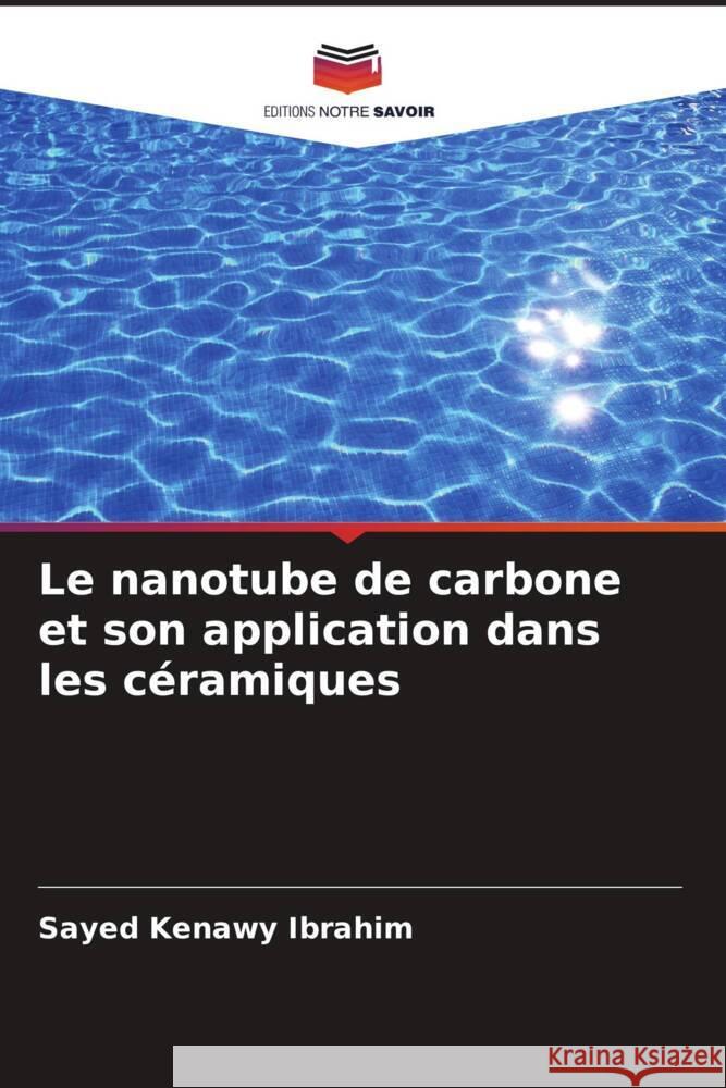 Le nanotube de carbone et son application dans les céramiques Ibrahim, Sayed Kenawy 9786205467602 Editions Notre Savoir - książka