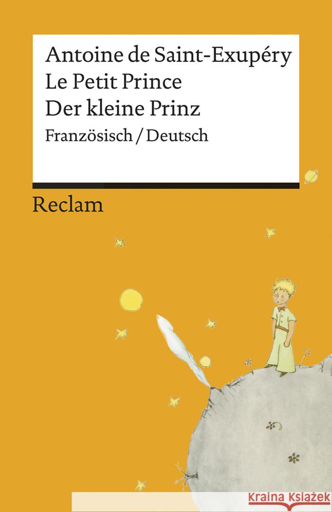 Le Petit Prince / Der kleine Prinz Saint-Exupéry, Antoine de 9783150140413 Reclam, Ditzingen - książka