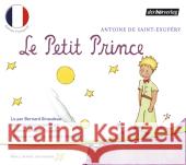 Le petit prince. Der kleine Prinz, 2 Audio-CDs, franz. Version, 2 Audio-CDs : Vollständige Lesung mit Musik / O-Ton Saint-Exupéry, Antoine de 9783867170550 Gallimard - książka