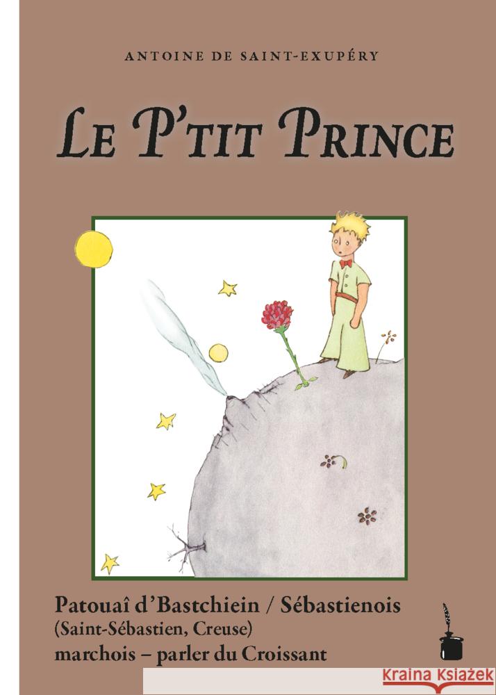 Le p'tit prince Saint Exupéry, Antoine de 9783986510473 Edition Tintenfaß - książka