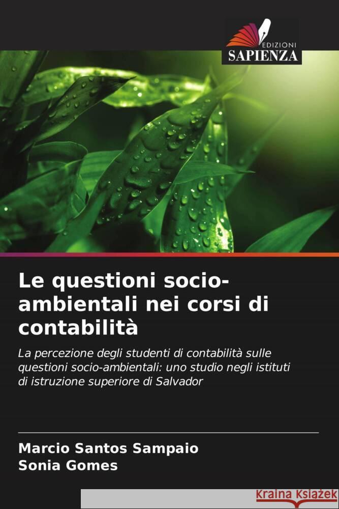 Le questioni socio-ambientali nei corsi di contabilità Santos Sampaio, Marcio, Gomes, Sonia 9786207286782 Edizioni Sapienza - książka