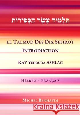Le Talmud des dix Sefirot: Introduction Michel Benhayim 9782953352672 Afnil - książka