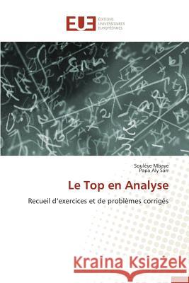 Le Top En Analyse Collectif 9783841663252 Editions Universitaires Europeennes - książka