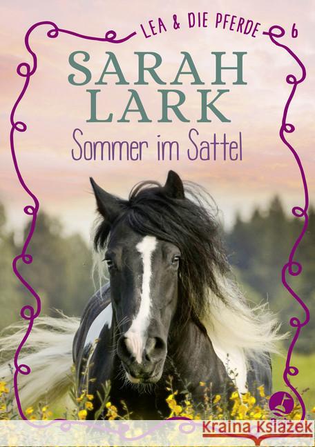 Lea und die Pferde - Sommer im Sattel Lark, Sarah 9783414825742 Boje Verlag - książka