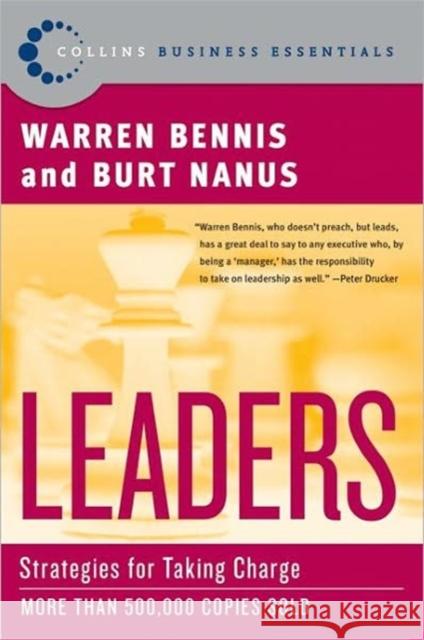Leaders: Strategies for Taking Charge Bennis, Warren G. 9780060559540 Collins - książka