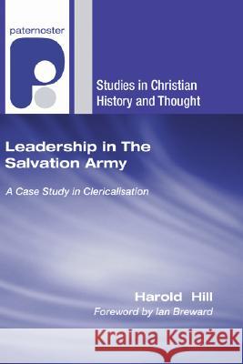 Leadership in The Salvation Army Hill, Harold 9781597529204 Wipf & Stock Publishers - książka