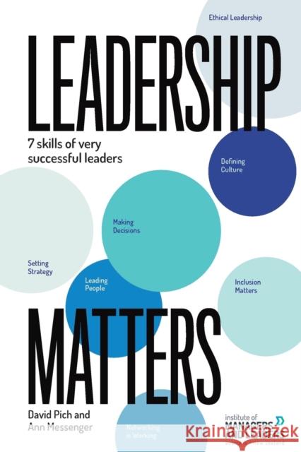 Leadership Matters Ann Messenger 9780994542489 Major Street Publishing - książka