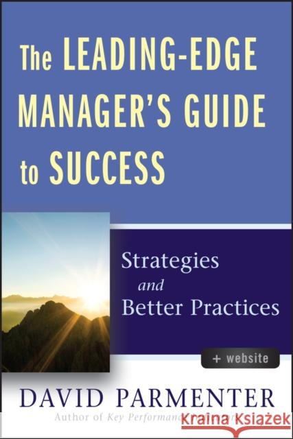 Leading-Edge Manager +website Parmenter, David 9780470920435  - książka
