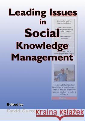 Leading Issues in Social Knowledge Management    9781908272386 Academic Conferences & Publishing Internation - książka