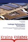 Leakage Optimization Techniques Afreen Khursheed, Kavita Khare 9786200786647 LAP Lambert Academic Publishing