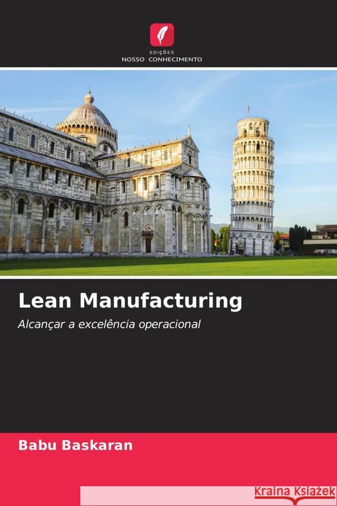 Lean Manufacturing Babu Baskaran 9786207035229 Edicoes Nosso Conhecimento - książka