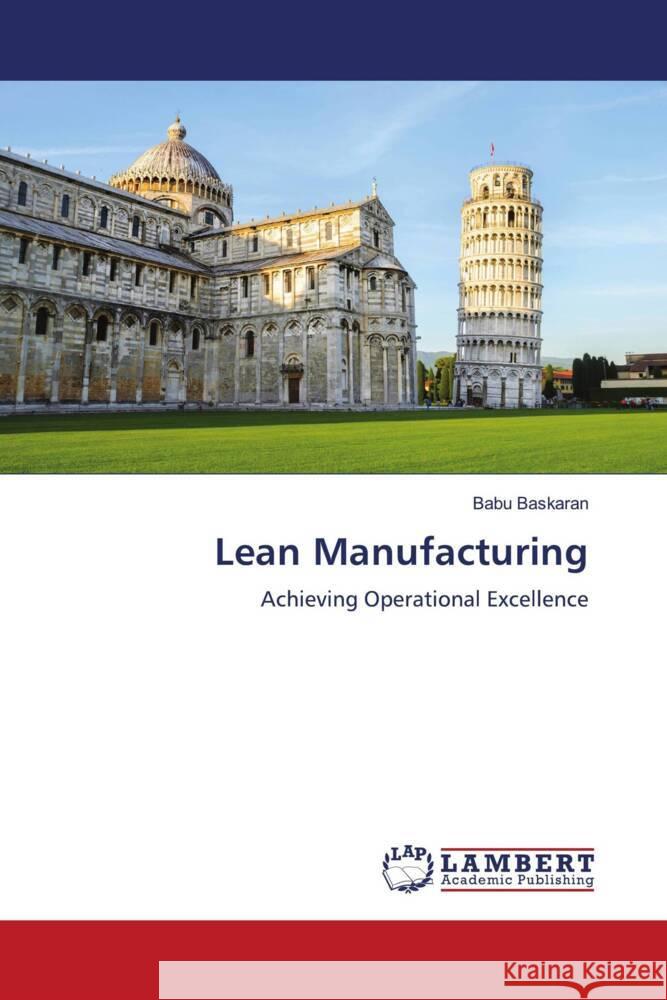 Lean Manufacturing Babu Baskaran 9786207452033 LAP Lambert Academic Publishing - książka