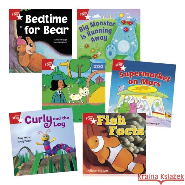 Learn at Home:Star Reading Red Level Pack (5 fiction and 1 non-fiction book) Alison Hawes 9780433006688 Pearson Education Limited - książka