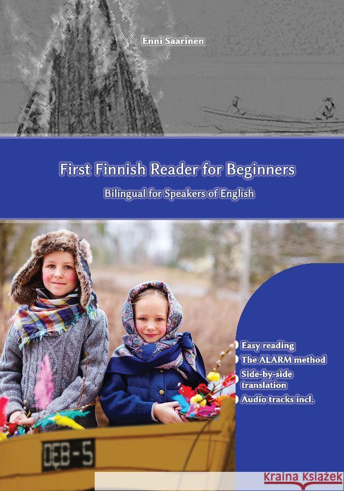 Learn Finnish with First Finnish Reader for Beginners Saarinen, Enni 9783384008206 Audiolego Vadym Zubakhin - książka