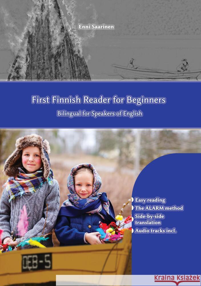 Learn Finnish with First Finnish Reader for Beginners Saarinen, Enni 9783384008213 Audiolego Vadym Zubakhin - książka