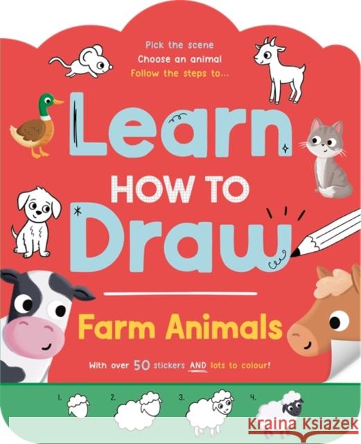 Learn How to Draw: Farm Animals Igloo Books Ltd 9781835443965 Bonnier Books Ltd - książka