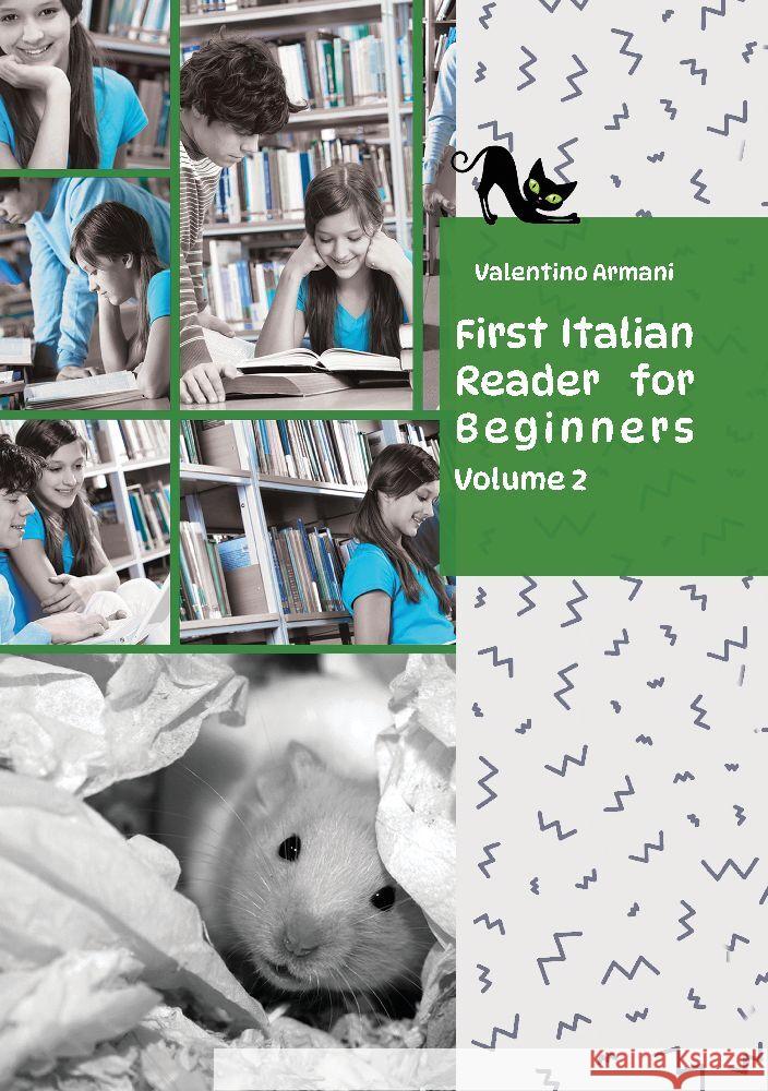 Learn Italian with First Italian Reader for Beginners Volume 2 Armani, Valentino 9783384006998 Audiolego Vadym Zubakhin - książka