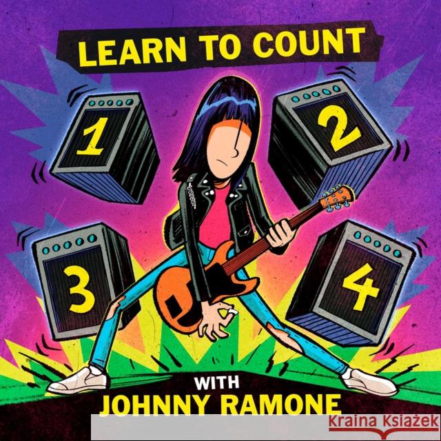 Learn to Count 1-2-3-4 with Johnny Ramone David Calcano 9781970047103 Fantoons LLC - książka