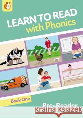 Learn To Read With Phonics Pre Reader Book 1 Sally Jones Amanda Jones Annalisa Jones 9781913277598 Guinea Pig Education - książka