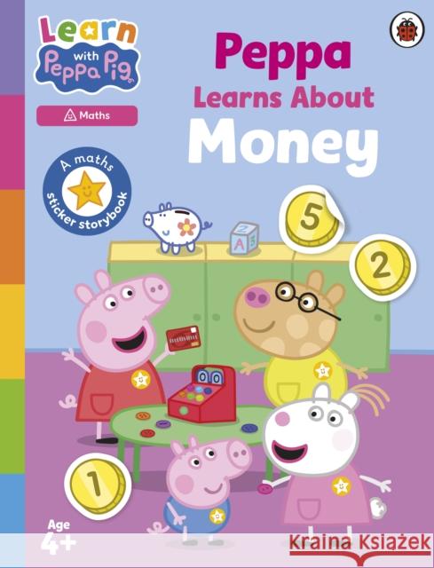Learn with Peppa: Peppa Learns About Money Peppa Pig 9780241737224 Penguin Random House Children's UK - książka