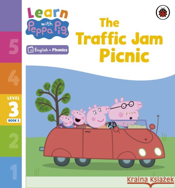 Learn with Peppa Phonics Level 3 Book 5 – The Traffic Jam Picnic (Phonics Reader) Peppa Pig 9780241576267 Penguin Random House Children's UK - książka