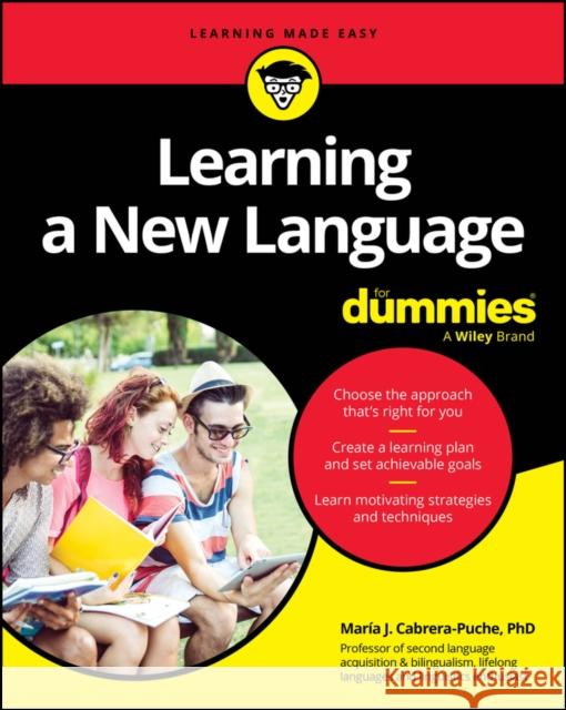 Learning A New Language For Dummies Maria J. Cabrera-Puche 9781394249916  - książka