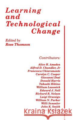 Learning and Technological Change  9780333556832 PALGRAVE MACMILLAN - książka