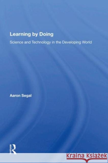 Learning By Doing Aaron Segal 9780367156053 Taylor & Francis - książka