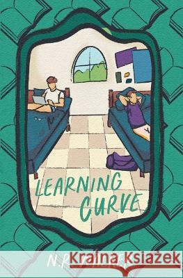 Learning Curve - Alternate Cover N R Walker   9781925886900 Blueheart Press - książka