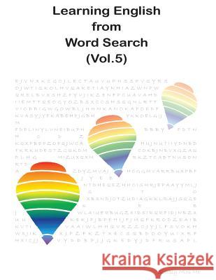 Learning English from Word Search (Vol.5) Simply Mini Me 9781073181544 Independently Published - książka