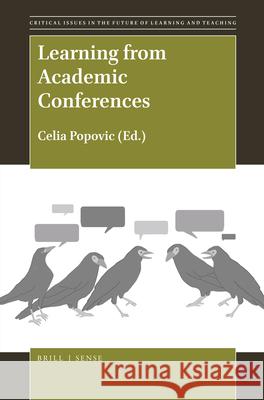 Learning from Academic Conferences Celia Popovic 9789004372993 Brill - Sense - książka