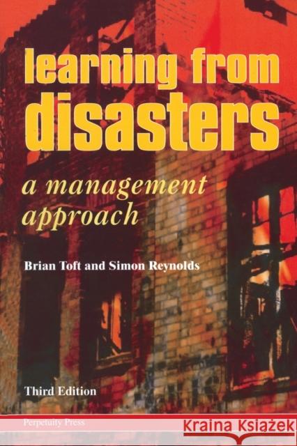 Learning from Disasters B Toft 9781899287758  - książka