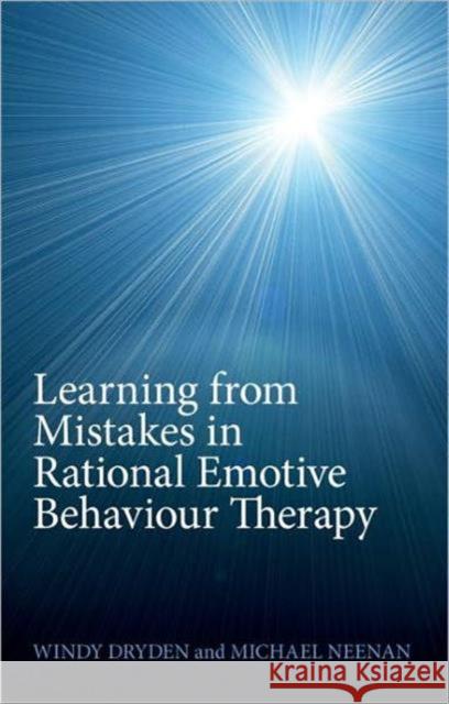 Learning from Mistakes in Rational Emotive Behaviour Therapy Windy Dryden 9780415678742  - książka