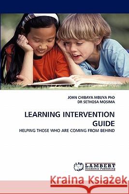Learning Intervention Guide  9783838396866 LAP Lambert Academic Publishing AG & Co KG - książka