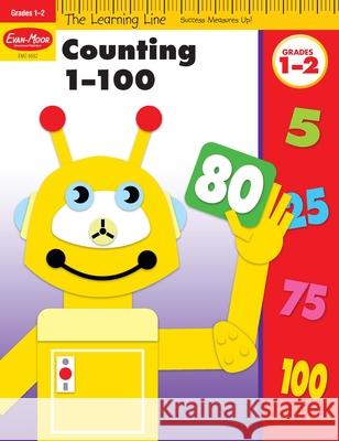 Learning Line: Counting 1-100, Grade 1 - 2 Workbook Evan-Moor Corporation 9781596731943 Evan-Moor Educational Publishers - książka