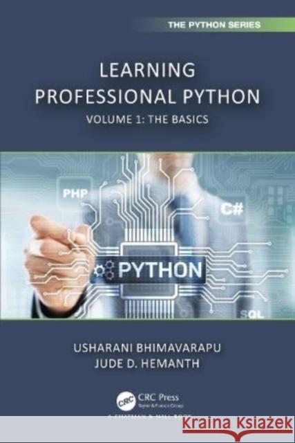Learning Professional Python Usharani Bhimavarapu Jude D. Hemanth 9781032534237 Taylor & Francis Ltd - książka