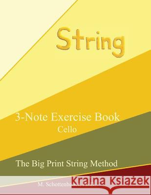 Learning String Crossing and Double Stops: Cello M. Schottenbauer 9781491062067 Createspace - książka